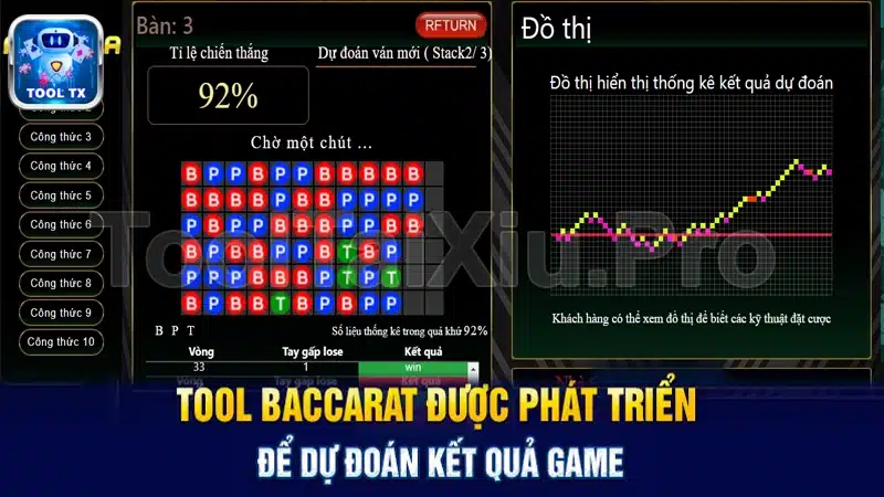 Lưu Ý Khi Sử Dụng Tool BACCARAT