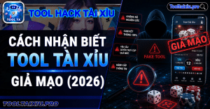 Cách Nhận Biết Tool Tài Xỉu Giả Mạo (2026)