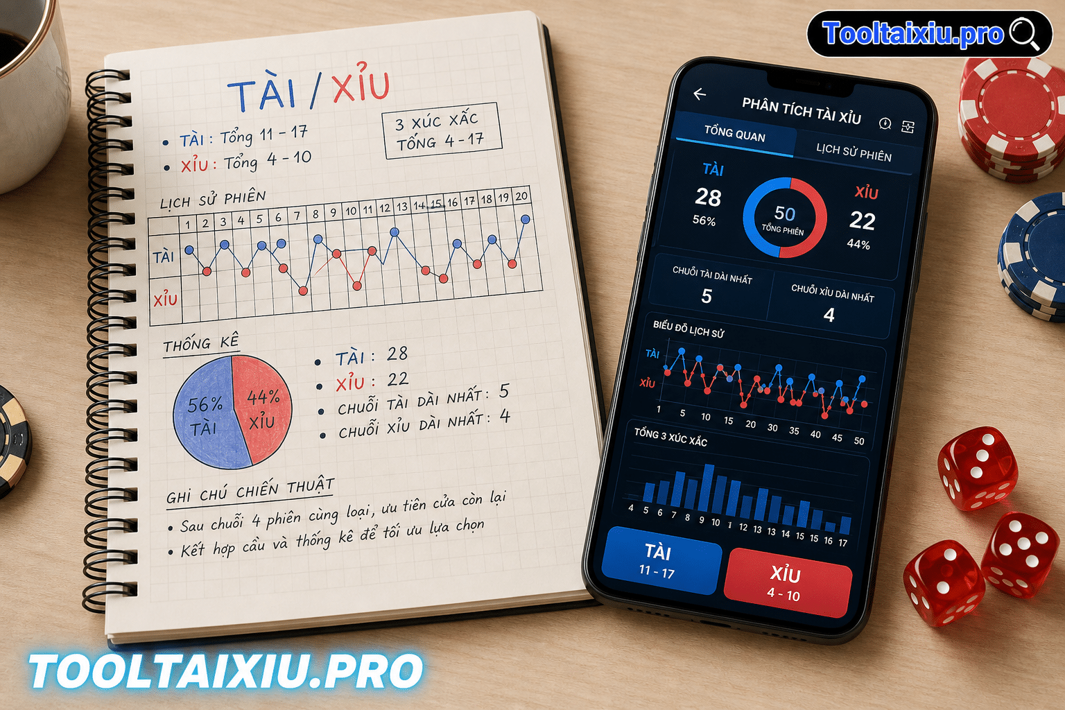 Bảng so sánh tool tài xỉu và soi cầu thủ công